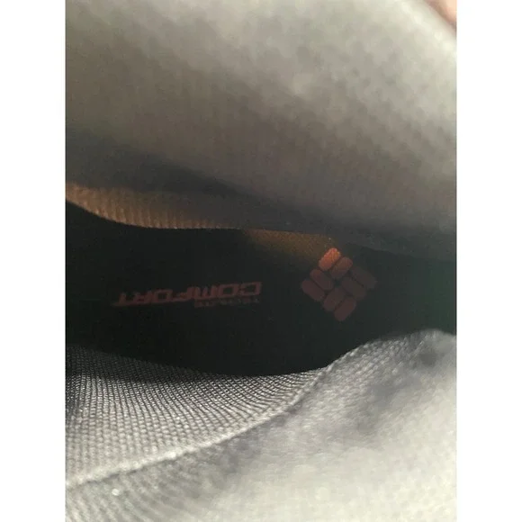 Columbia Women's Waterproof Hiking Boots Grey Pink Lace Up Size 6.5 - Picture 8 of 10